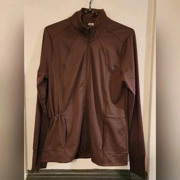 RBX womams brown zip up jacket Medium - Picture 1 of 10